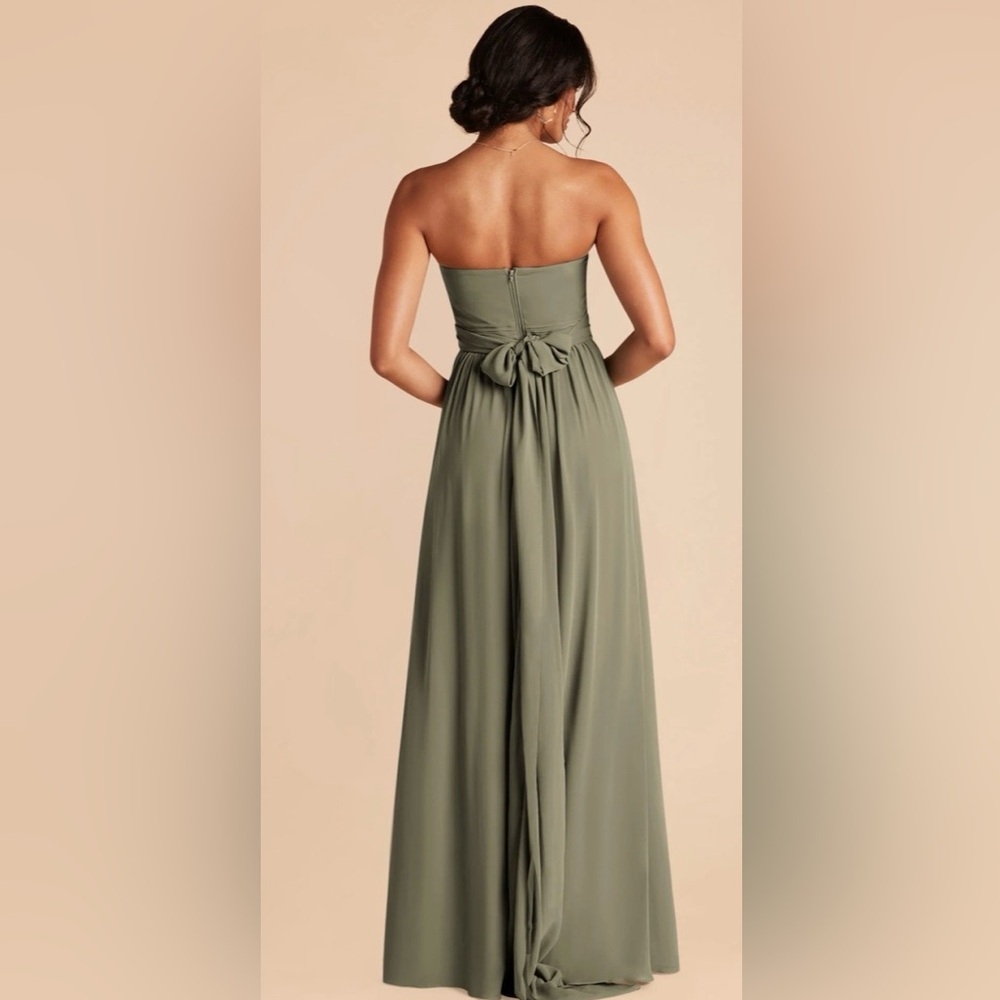 Birdy Grey Grace Bridesmaid Dress in Thyme - Picture 4 of 5